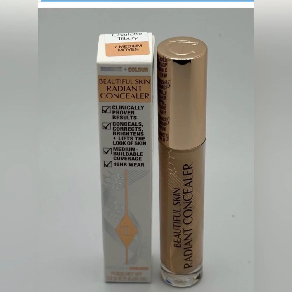 Charlotte Tilbury Concealer 7 Medium NIB